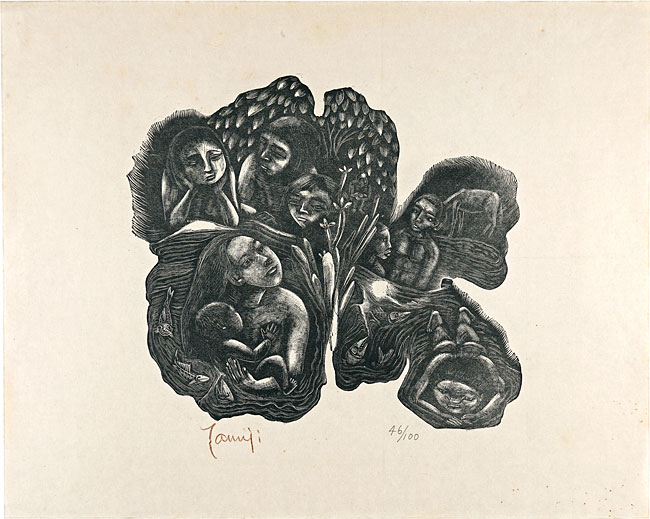Kitagawa Tamiji “Bathing in Mexico”