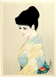 岩田専太郎「夏の姿」