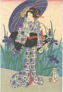 国貞二代「美人画（仮題）」