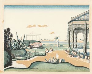 Tagawa Ken / View of the Ocean, Nagasaki