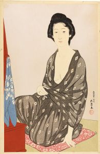 Hashiguchi Goyo / Woman in Summer Clothing