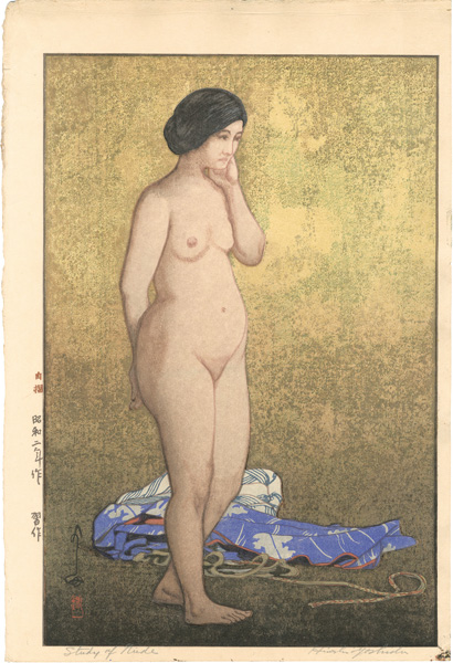 Yoshida Hiroshi “Study of a Nude”