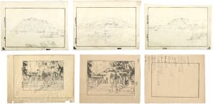 Yoshida Hiroshi / Sketch of Unpublished Prints