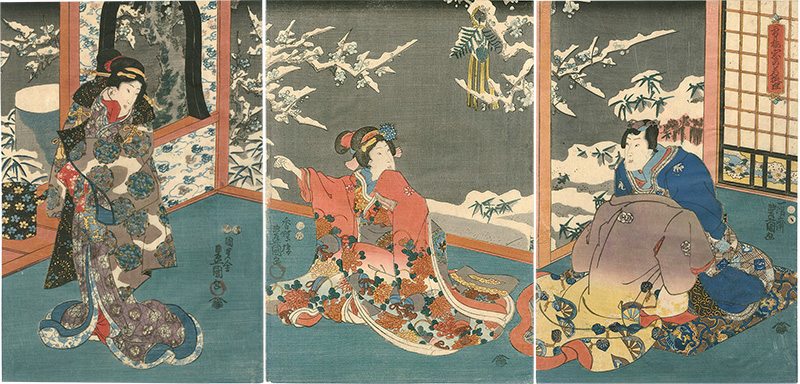 Toyokuni III “Setsubaiso no Wakasa no kotowari”