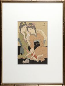 藤田嗣治（レオナール・フジタ）「『世界平和』より」