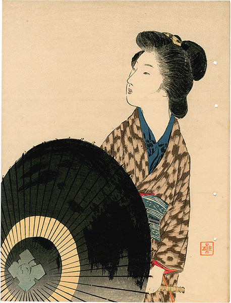 Takeuchi Keishu “Kuchi-e Print”