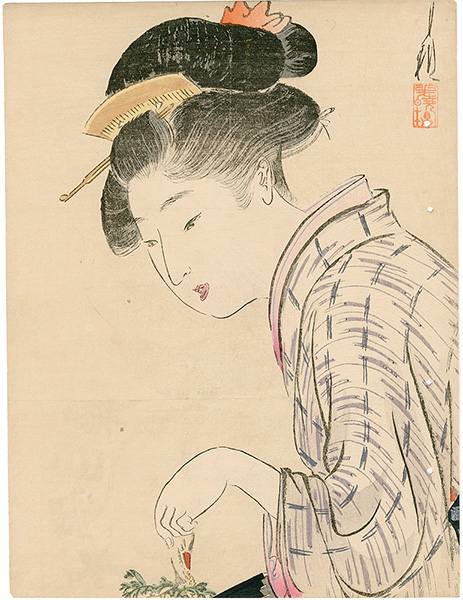Ogata Gekko “Kuchi-e Print”