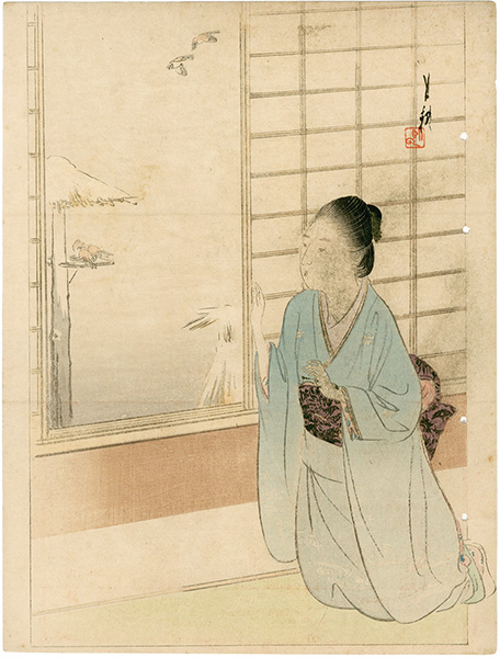 Ogata Gekko “Kuchi-e Print”