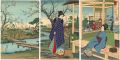 Beauties in the Plum Garden