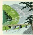 View of Arashiyama in Spring