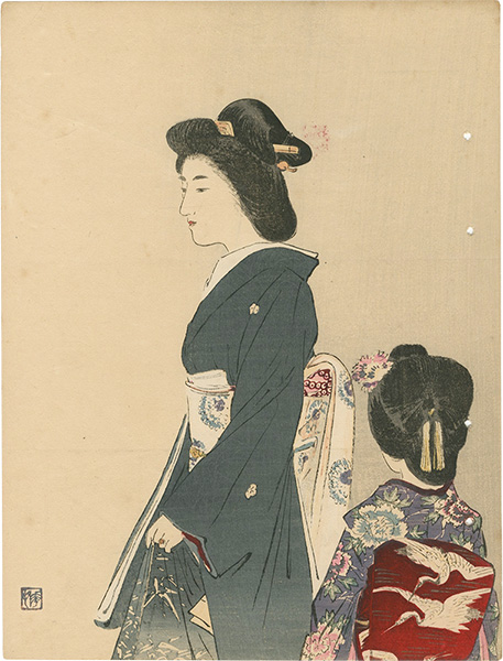 Suzuki Kason “Kuchi-e Print”
