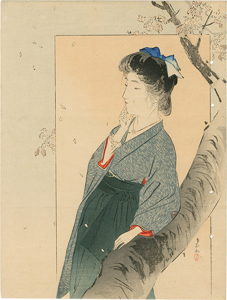 Tsutsui Toshimine “Kuchi-e Print”