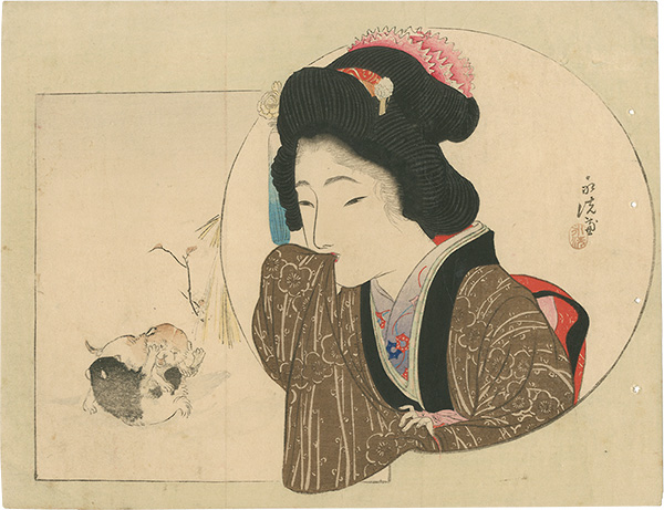 Tomioka Eisen “Kuchi-e Print”