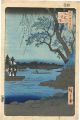 100 Famous Views of Edo / Onma......