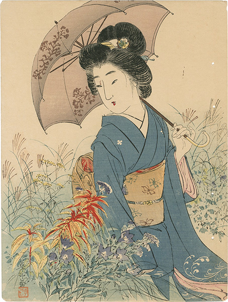 Suzuki Kason “Kuchi-e Print”
