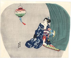 Kunisada I / Evening Breeze (tentative title)【Reproduction】 [夕涼み（仮題）【復刻版】]