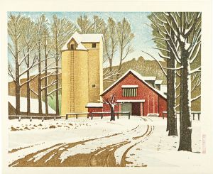 Oka Shikanosuke / Pasture with Snow