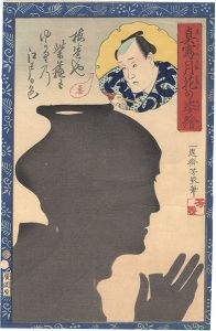 Yoshiiku / Portraits as True Likenesses in the Moonlight / Arashi Kichiroku [真写月花乃姿絵　嵐吉六]