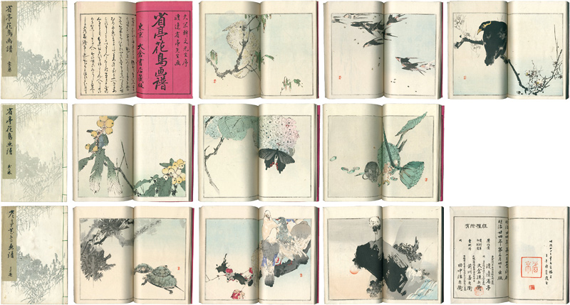 “Seitei Pictorial Album of the Birds and Flowers” 渡辺省亭