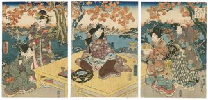 Toyokuni III / Yasasugata Azuma no Utsushie [やさすがた あずまのうつし絵]
