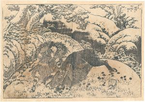 Hokusai / from "Camellia Theory Yumiharizuki" [『椿説弓張月』より　]