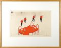 Red table