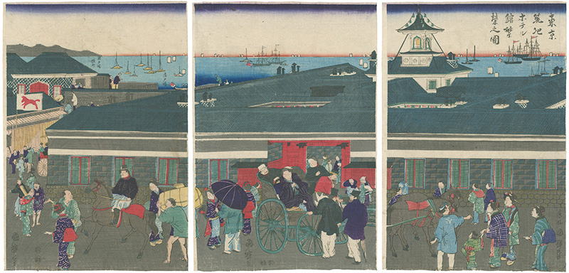 Kuniteru II “Tsukiji Hotel in Tokyo	”