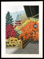 Hase-dera Temple, from "Yamato......