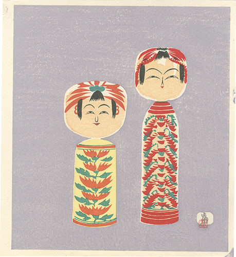 Tokuriki Tomikichiro “Kokeshi (tentative title)”