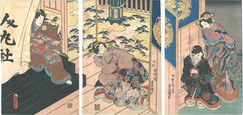 Toyokuni III “Genji-e”