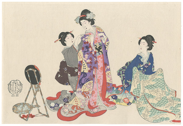 Chikanobu “Women's Customs / Changing Clothes (tentative title)”