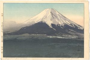 Ten Views of Fuji / Fuji from Yoshida, Yoshida Village 