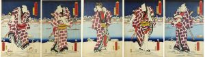 Toyokuni III / Set of the Portraits from Hit Plays of Both Historical Stories and Modern Life [時代世話當姿見]