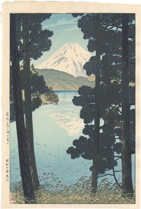 Kasamatsu Shiro / Mt.Fuji from Ashinoko Lake, Hakone