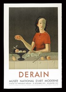 Andre Derain / Exhibition Poster : DERAIN　MUSEE NAIONAL D'ART MODERNE
