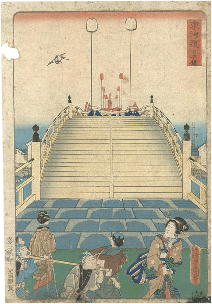 Toyokuni III “Tokaido / Nihonbashi ”