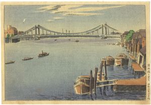 Ishiwata Koitsu (Shoichiro) / A View of the Kiyosu Bridge
