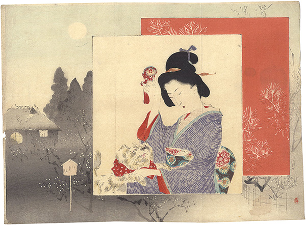 Suzuki Kason “Kuchi-e Print”
