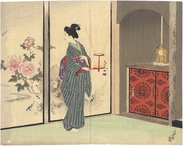 Mizuno Toshikata “Kuchi-e Print”