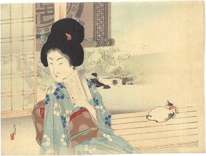 Mizuno Toshikata / Kuchi-e Print