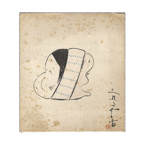Sanyutei Kinba III “Card for painting”