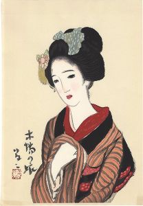 Takehisa Yumeji / A Young Woman in Kiba