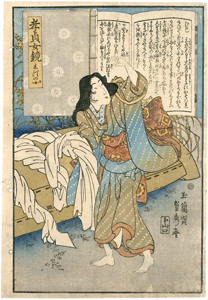 Sadahide “Mirror of Chaste and Filial Women / Shizunome”