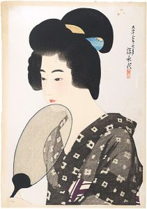 Ito Shinsui / Marumage (hairtstyle of a married woman)