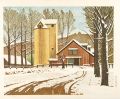  Pasture with Snow