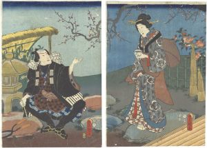 Toyokuni III / Kabuki Actors Print [役者絵]