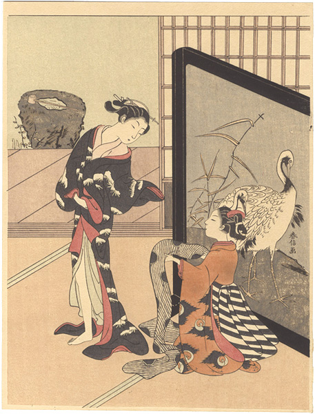 Harunobu “Changing Clothes【Reproduction】”