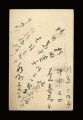 Autograph postcard