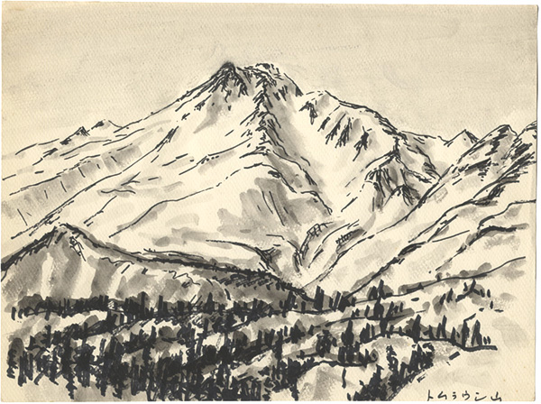 Sakamoto Naoyuki “Sketch Mt.Tomuraushi”