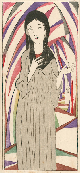 Takehisa Yumeji “Final Settlement of Love (Page 1 from Vol. 1 no. 8 of Fujin Graph)”